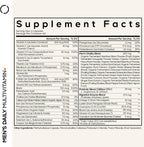 Codeage Men's Daily Multivitamin – Multivitamínico Fermentado para Hombres con Vitaminas, Minerales, Probióticos y Omega-3 (120 Cápsulas)