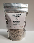 Irish Sea Moss Powder Cápsulas 300 Unidades - Suplemento Herbal Vegano