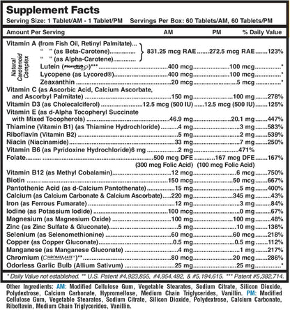 MDR Fitness Tabs Multivitamínico AM/PM para Mujeres - Fórmula de Doctor - 60 Días – Image 2