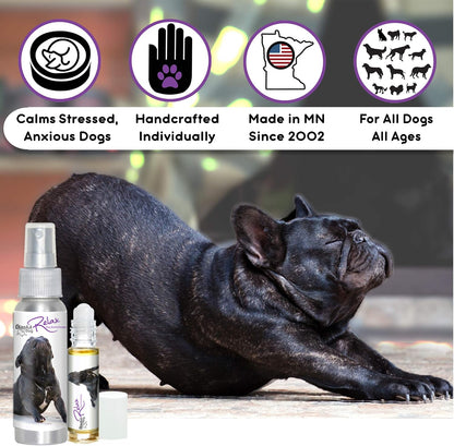 The Blissful Dog French Bulldog Relax – Incienso: Favorece la respiración profunda y la relajación. – Image 3