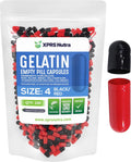 XPRS Nutra Cápsulas Vacías Tamaño 4 - 100 uds - Cápsulas de Gelatina Bovina para Rellenar