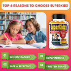 Superkids Kids Focus Gummies con Omega 3 DHA - 60 Gominolas