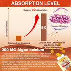 LILICARE Gominolas Multivitamínicas para Mujer con Omega-3, D3+K2 y B12 Metilada - Sin Azúcar (120 uds)