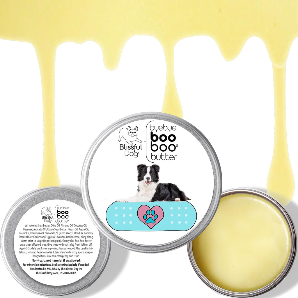 The Blissful Dog Border Collie Booboo Butter 2 oz TIN