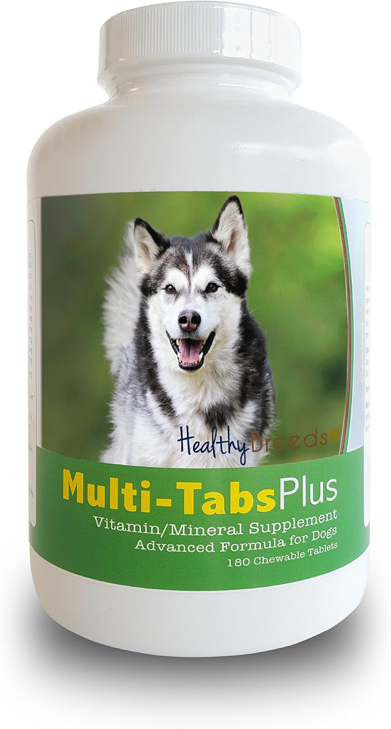 Healthy Breeds Multi-Tabs Plus Comprimidos Masticables para Perros - 180 unidades