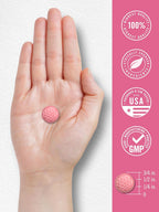 Carlyle Biotina 2500mcg para Cabello, Piel y Uñas - 75 Gominolas con Vitamina C y E, Sabor Frambuesa