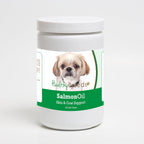 Healthy Breeds Peekapoo Aceite de Salmón Masticables Blandos 120 unidades