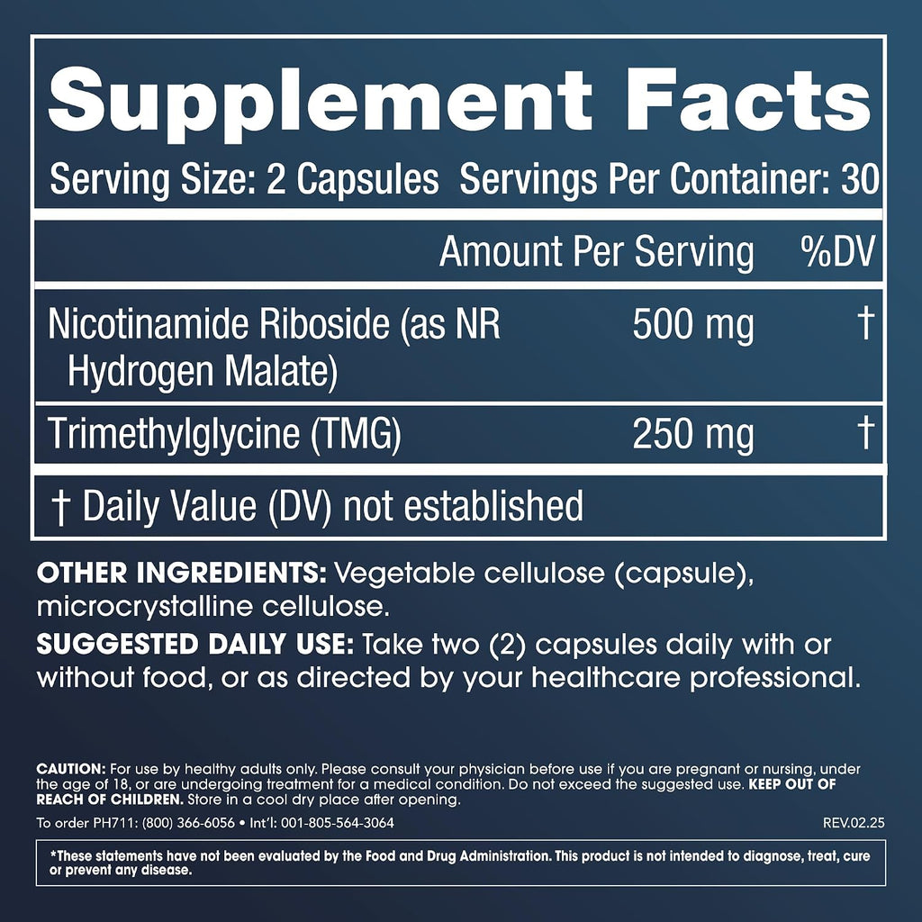 ProHealth Nicotinamide Riboside Pro 500 - 60 Cápsulas