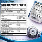 NutraPro Pure Blood - Suplemento para la tensión arterial, 90 cápsulas
