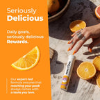 REACTONZ 5 in 1 Immunity Plus – Immune Support & Antioxidant Supplement – Vitamin C, Zinc, Manuka Honey, Rosehip & Propolis – Natural Zesty Orange Flavor – 20 Day Supply Effervescent Tablets