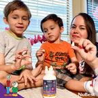 NuBest Tall Kids - Vitaminas masticables para niños de 2 a 9 años - Apoya la fortaleza ósea, salud general e inmunidad - 90 comprimidos sabor baya - Sin azúcar