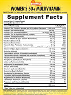 Sundance Women's 50+ ABC Complete Multivitamin | 60 Caplets | Fórmula Multimineral | No Transgénico y Sin Gluten
