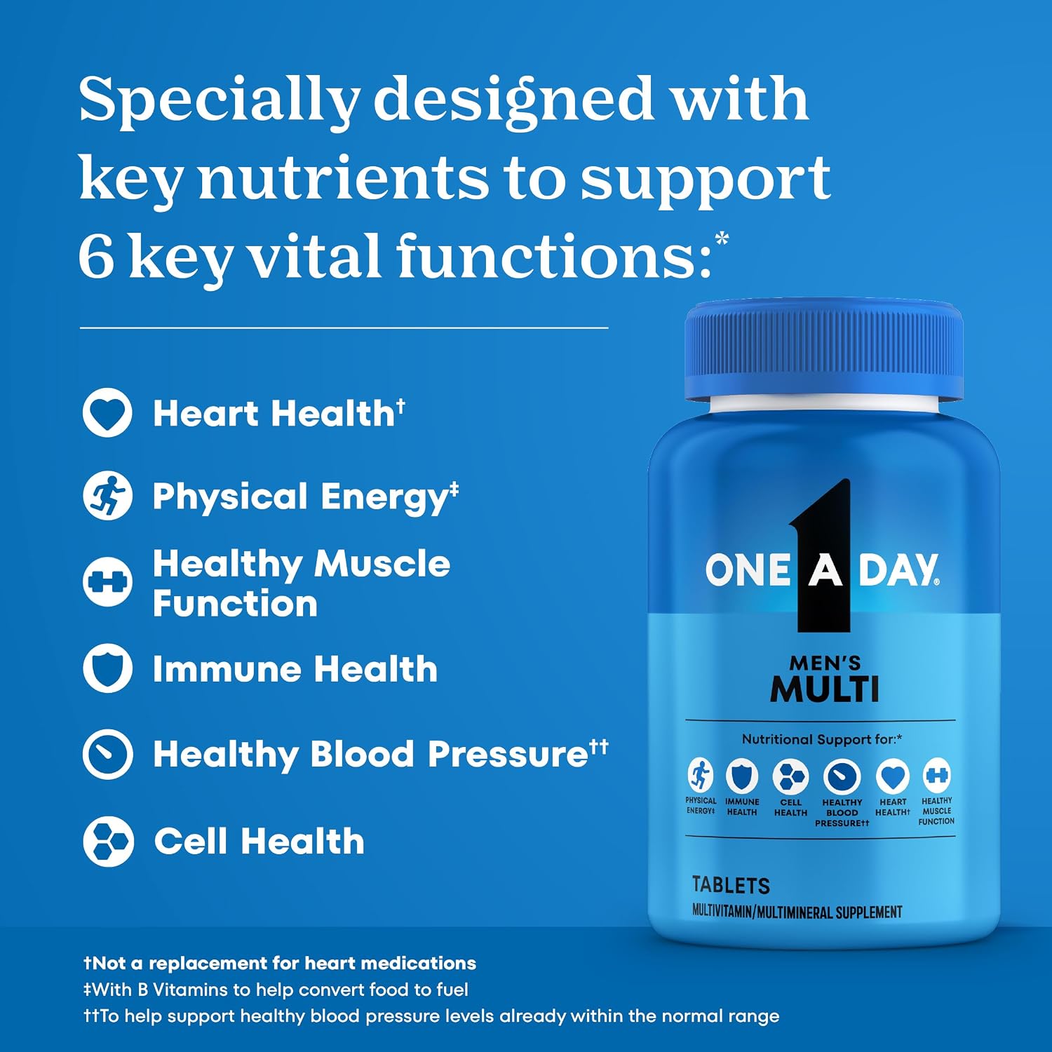 One A Day Multivitamínico para Hombres - 200 Comprimidos