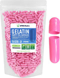 XPRS Nutra Cápsulas Vacías de Gelatina Tamaño 2 - 1000 Unidades (Rosa)