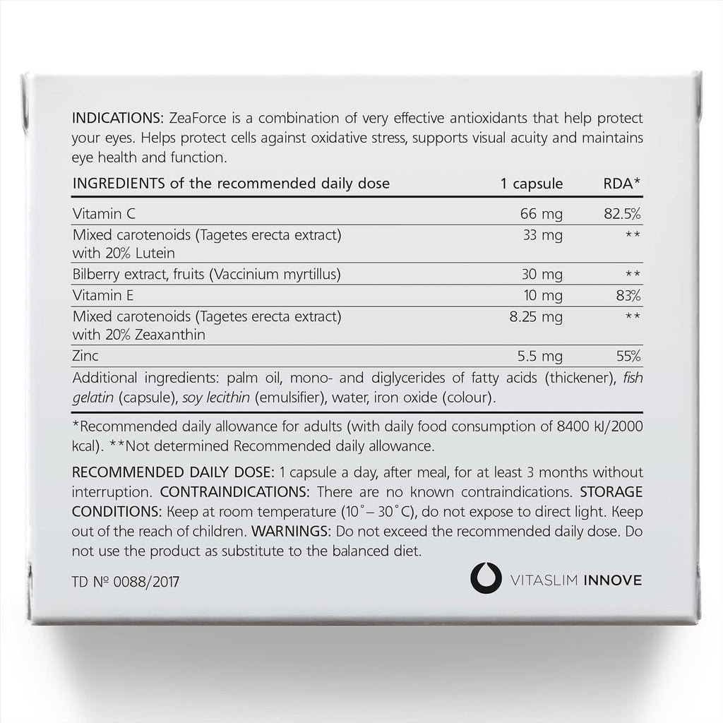 Excellent Vision - Complemento Antioxidante para la Vista (3 Meses de Suministro)