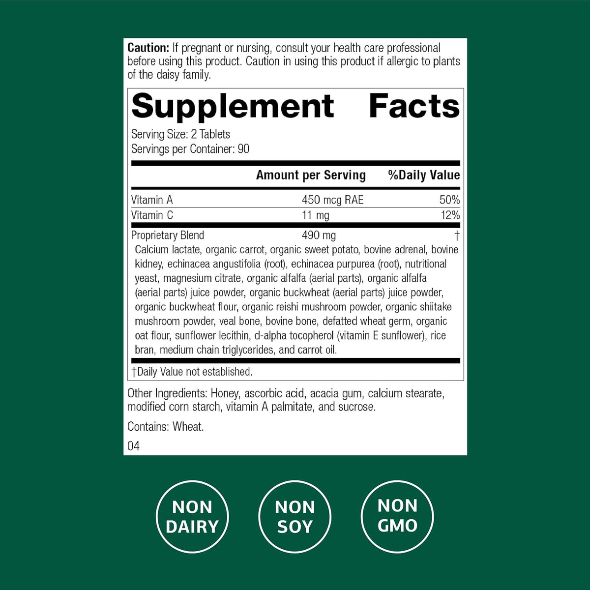 Standard Process Cataplex A-C - Suplemento – Vitamina C (ácido ascórbico): La vitamina C contribuye a la – Image 2