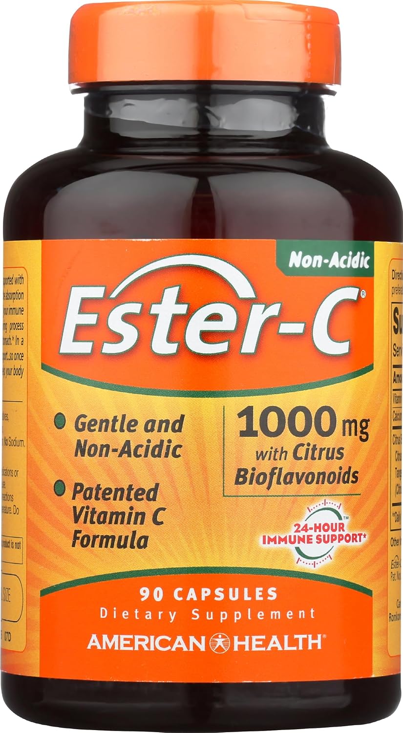 Ester-Vitamina C con Bioflavonoides Cítricos 1000 mg 90 Cápsulas