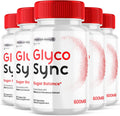 (5 Paquetes) Glyco Sync Cápsulas - Suplemento Avanzado de Apoyo al Azúcar, Fórmula Natural con Extracto de Canela, 300 Cápsulas