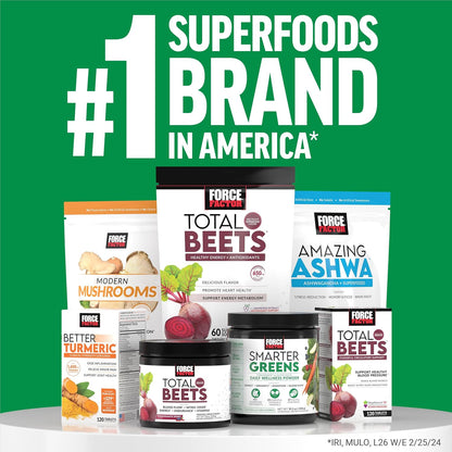 Force Factor Smarter Greens Superfoods – Enzimas digestivas: Un complejo de 5 enzimas (amilasa, proteasa, lipasa, – Image 7