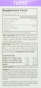 Wellements Organic Gripe Water for Tummy, 118 ml