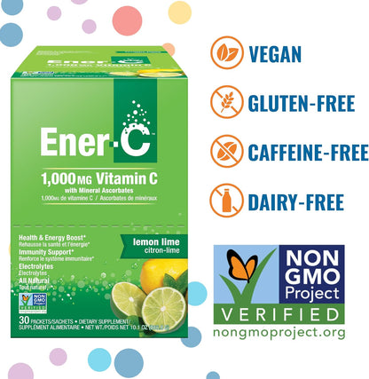 Ener-C Multivitamínico en Polvo para Bebidas – Antioxidantes (vitamina C, vitamina E, zinc): Protegen a las – Image 4