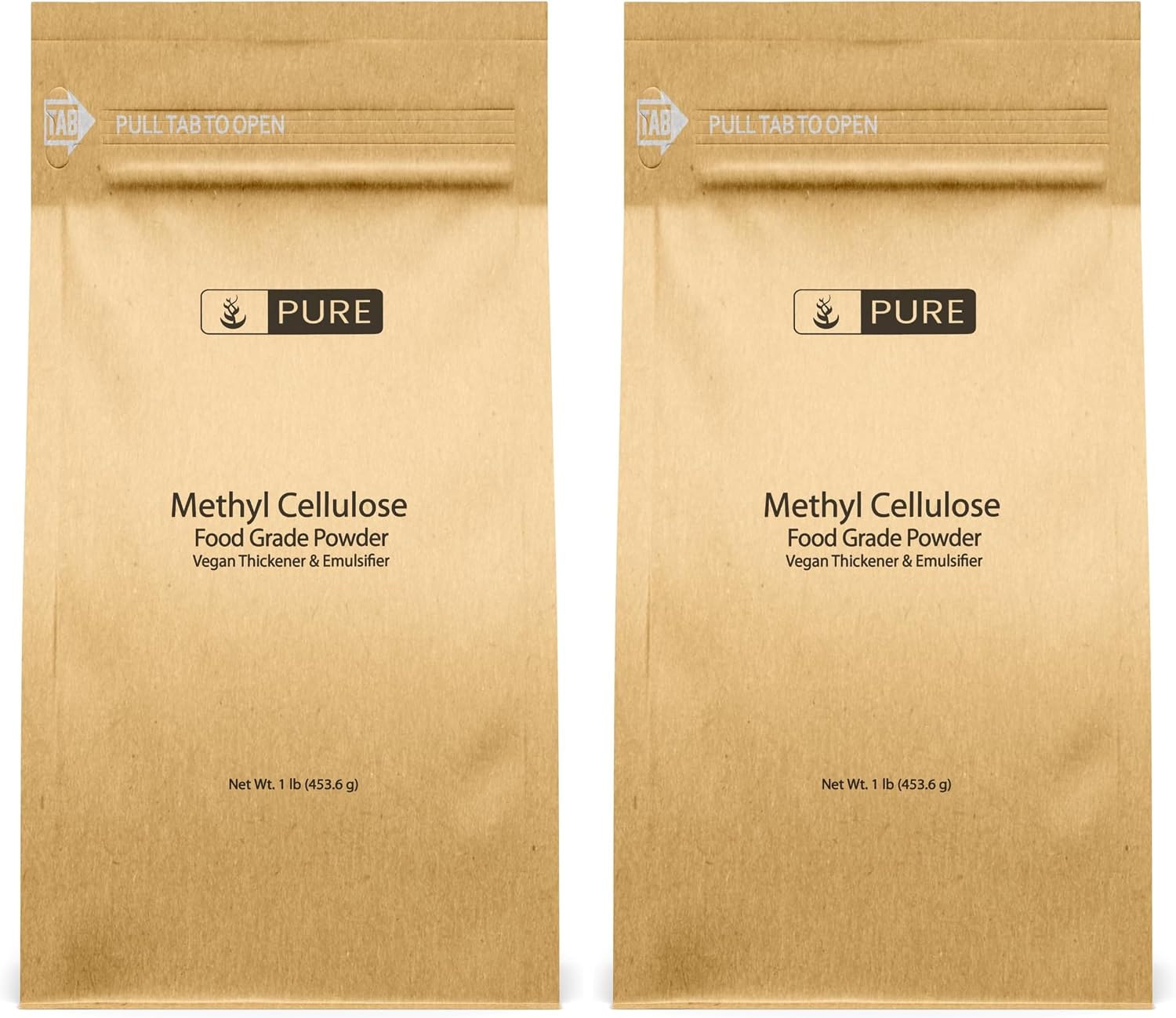 PURE ORIGINAL INGREDIENTS Metilcelulosa (70 g) - Espesante y Emulsionante, Grado Alimentario, Vegano