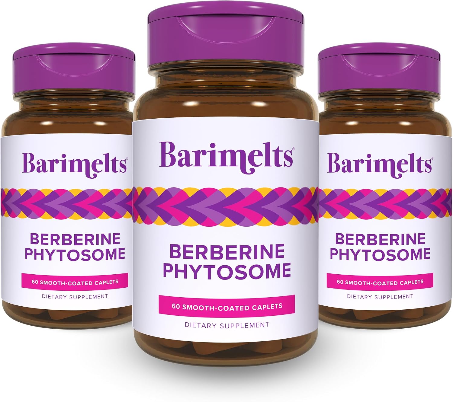 BariMelts Berberine Phytosome 550mg – 60 Caplets Recubiertos