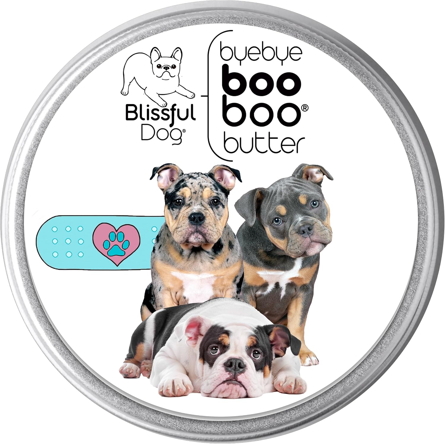 The Blissful Dog Lata de 1 oz Olde Englishe Bulldogge Mantequilla Booboo