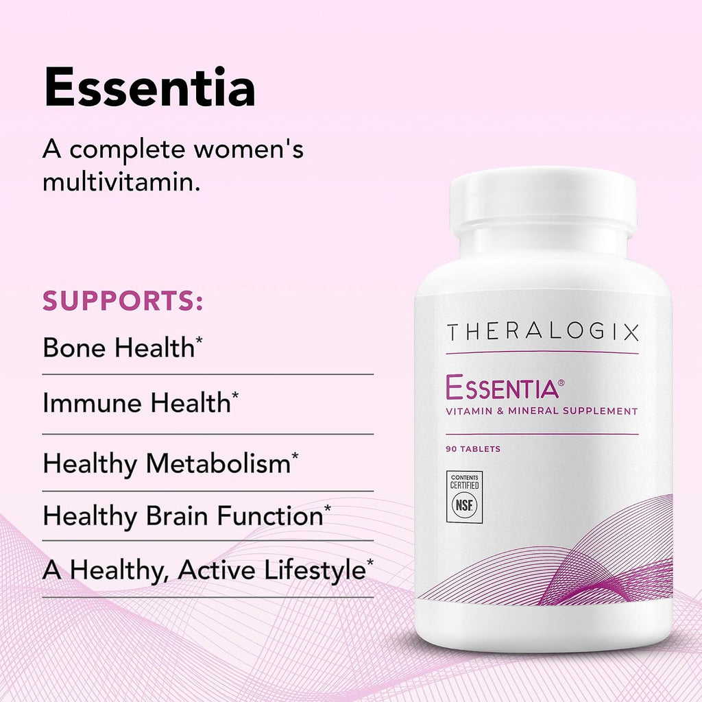 Theralogix Essentia Multivitamínico para Mujeres – 90 Comprimidos