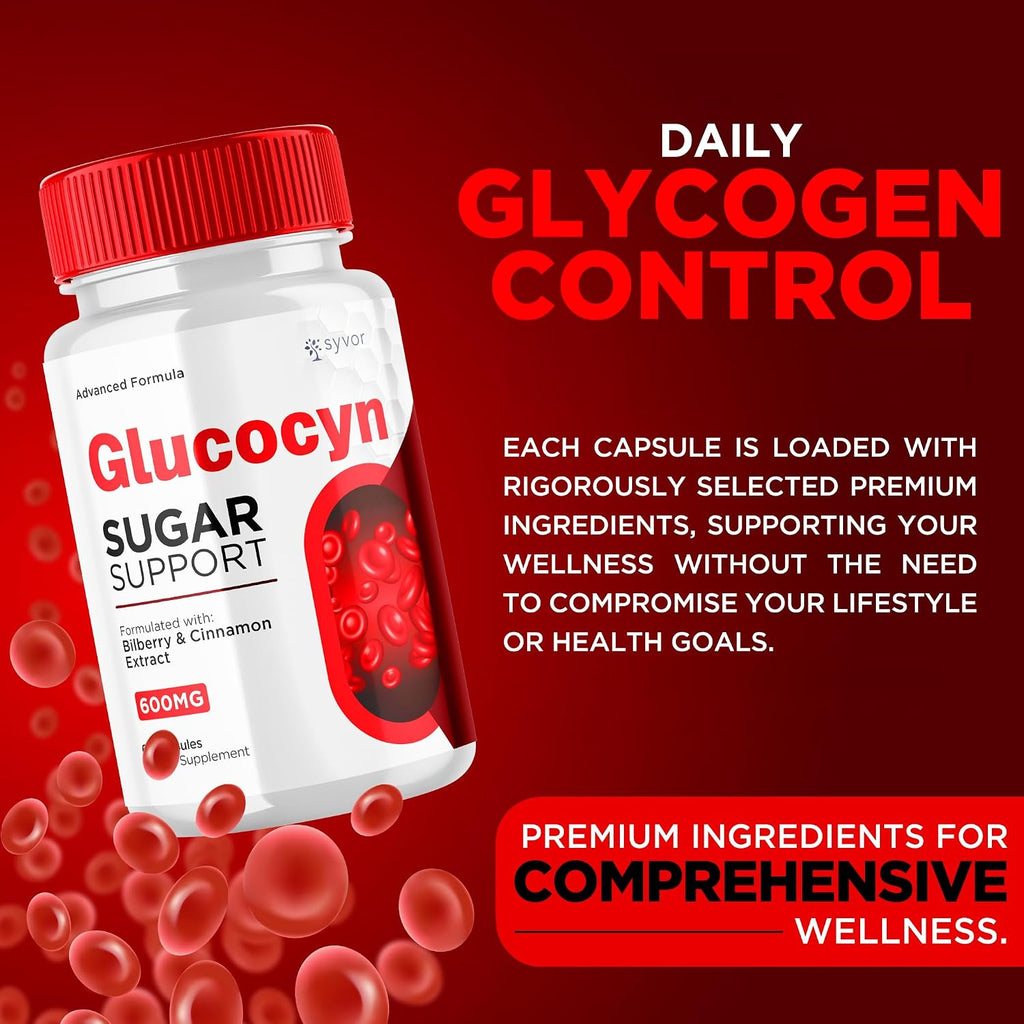 Glucocyn Capsules (5 Pack, 300 Cápsulas)