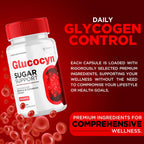 Glucocyn Cápsulas, Suplemento de Glucógeno con Ingredientes Naturales, Fórmula Avanzada para Hombres y Mujeres (60 Cápsulas)