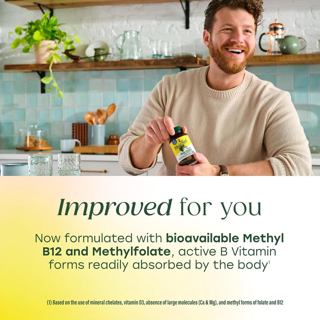 MegaFood Multivitamínico One Daily para Hombres - 30 Comprimidos