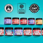 Llama Naturals Multivitamínico para Mujeres, Gominolas Veganas y Orgánicas con Vitaminas D, C y K, Gominolas de Fruta Real, Complemento Alimenticio, Sin Azúcar Añadido, Fresa, 120 Unidades