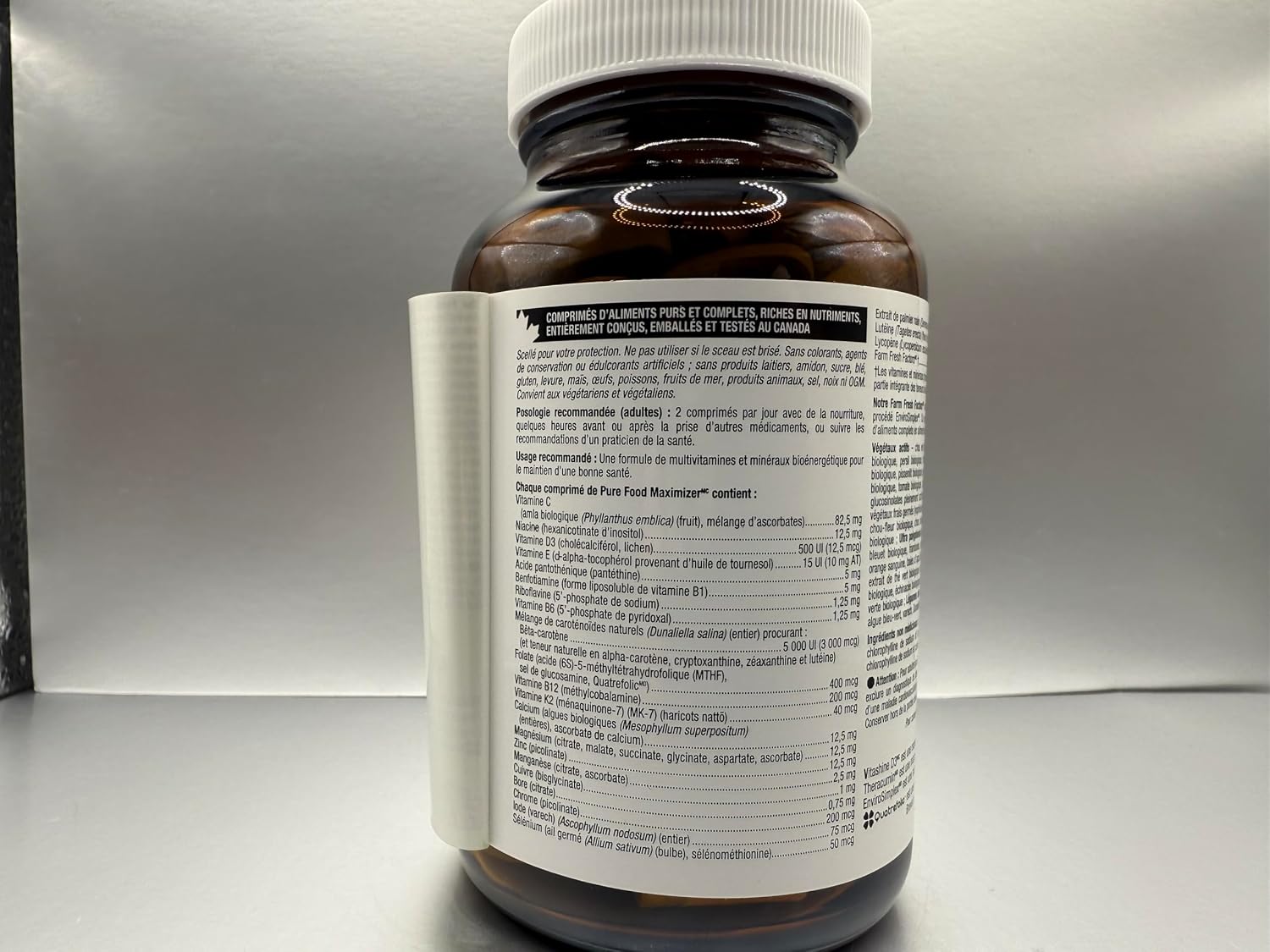 Natural Factors Whole Earth & Sea Multivitamínico y Mineral para Hombres 50+