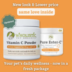 Wholistic Pet Organics Vitamina C en Polvo para Perros y Gatos - 57 porciones (57 g)