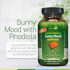 Irwin Naturals Sunny Mood - Emotional Balance and Mood Support, 75 Liquid Soft-Gels