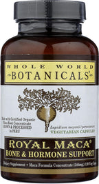 Whole World Botanicals Maca Real Soporte Óseo
