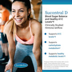 Euromedica Sucontral D - Complemento para el Control de la Glucosa - 60 Cápsulas