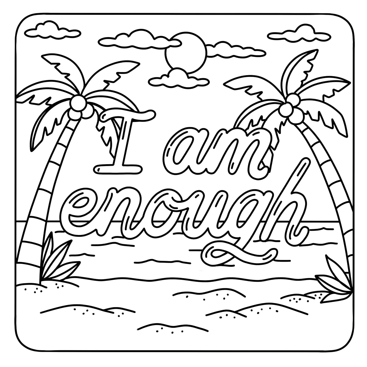 The We Do Not Care Club Coloring Book