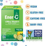 Ener-C Multivitamínico Bebida Mezcla con Electrolitos - Limón Lima, 60 sobres