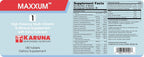 Karuna MAXXUM 1 - 180 Cápsulas Vegetarianas - Fórmula Multivitamínica y Mineral con Luteína, Licopeno, Boro, Vanadio, Yodo, Calcio, Magnesio, Vitaminas A, B, C, D, E, K, Zinc y Ácido Fólico