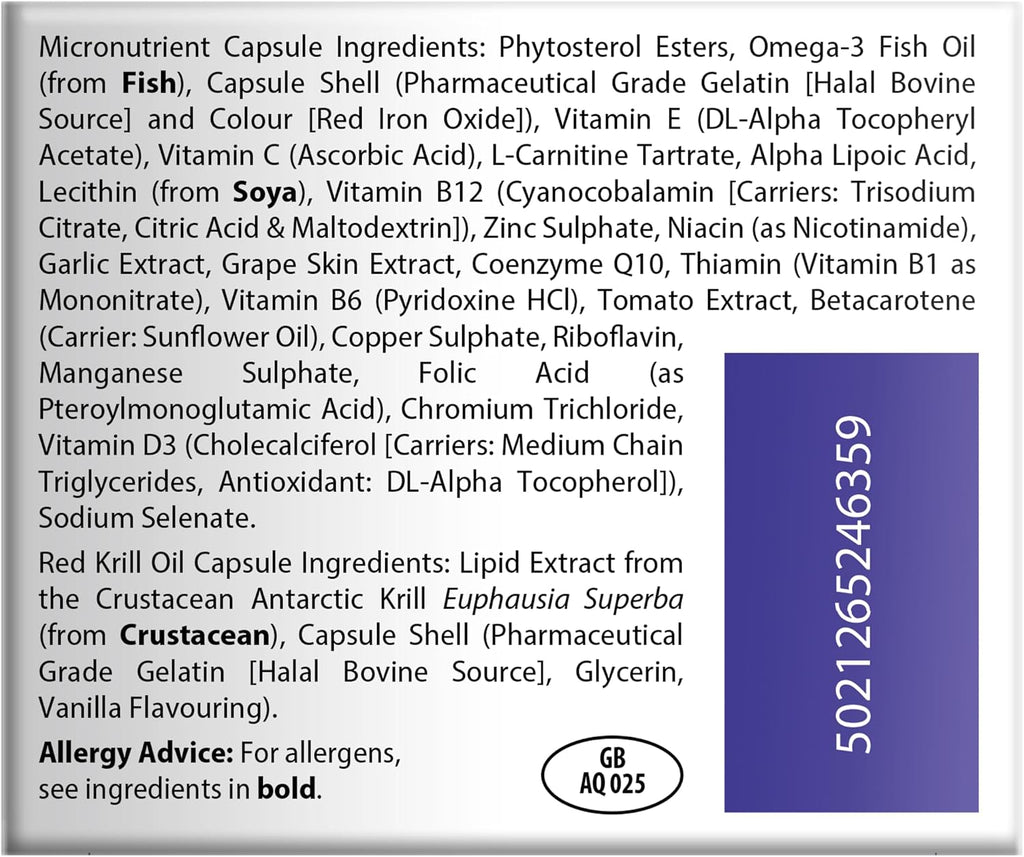 Vitabiotics Cardioace Max - 84 Cápsulas