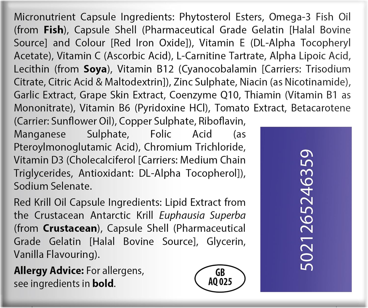 Vitabiotics Cardioace Max - 84 Cápsulas