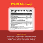 Natural Factors - PS-IQ Memory 25mg, Brain Function Support, 60 Softgels