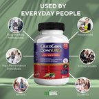 GlucoGoes Down Ultra - Complemento Alimenticio, 60 Cápsulas (Máxima Potencia)