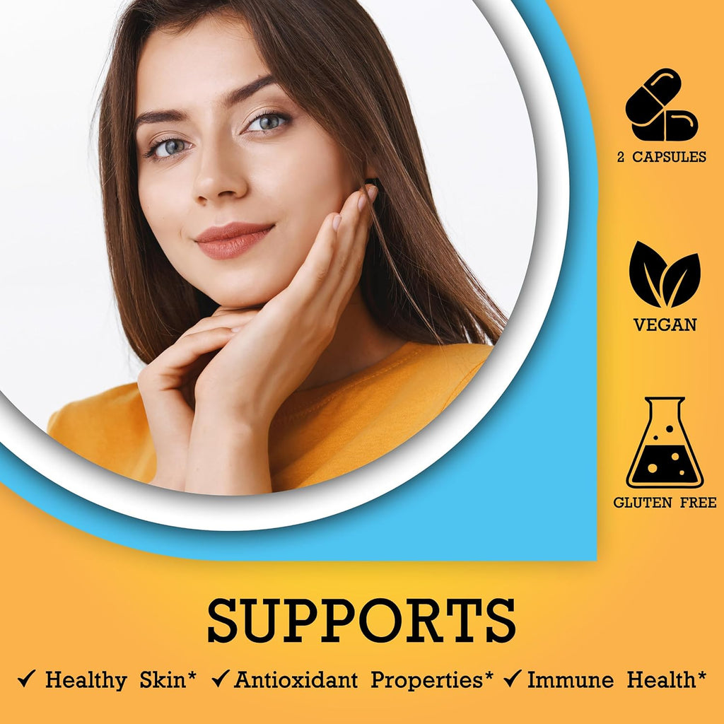 Summer Ready Skin Care Supplement - Nicotinamida 500mg + Polypodium Leucotomos 480mg
