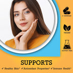 Summer Ready Skin Care Supplement - Nicotinamida 500mg + Polypodium Leucotomos 480mg