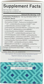 MaryRuth Organics Daily Care Digestion 3-in-1 Cápsulas, 40B UFC, 30 ct