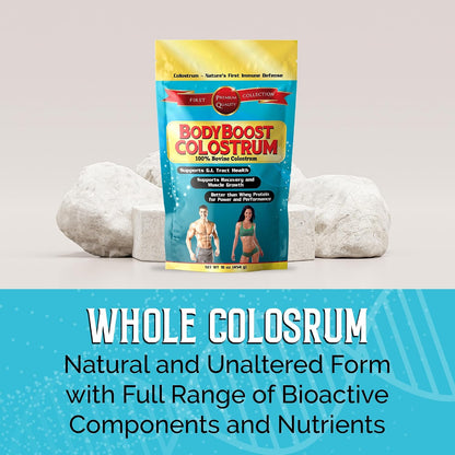 BodyBoost Whole Colostrum, Calostro Bóvino – Añadirlo a batidos, smoothies o zumos naturales. – Image 7