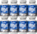VITAMISAN Celulas Madres AFA Cápsulas de Alga Azul Verde, 60 cápsulas (Pack de 8)